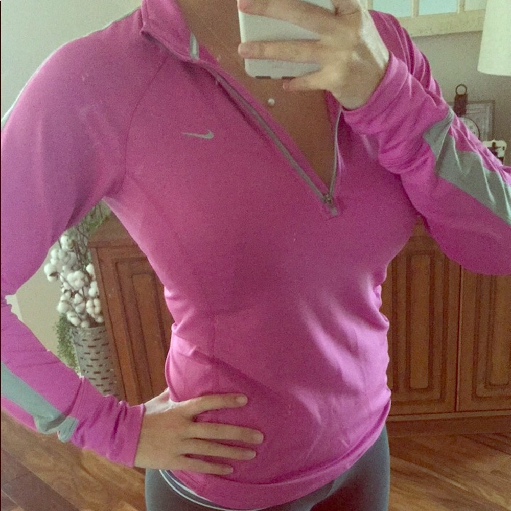 Nike long sleeve Dri-Fit running top